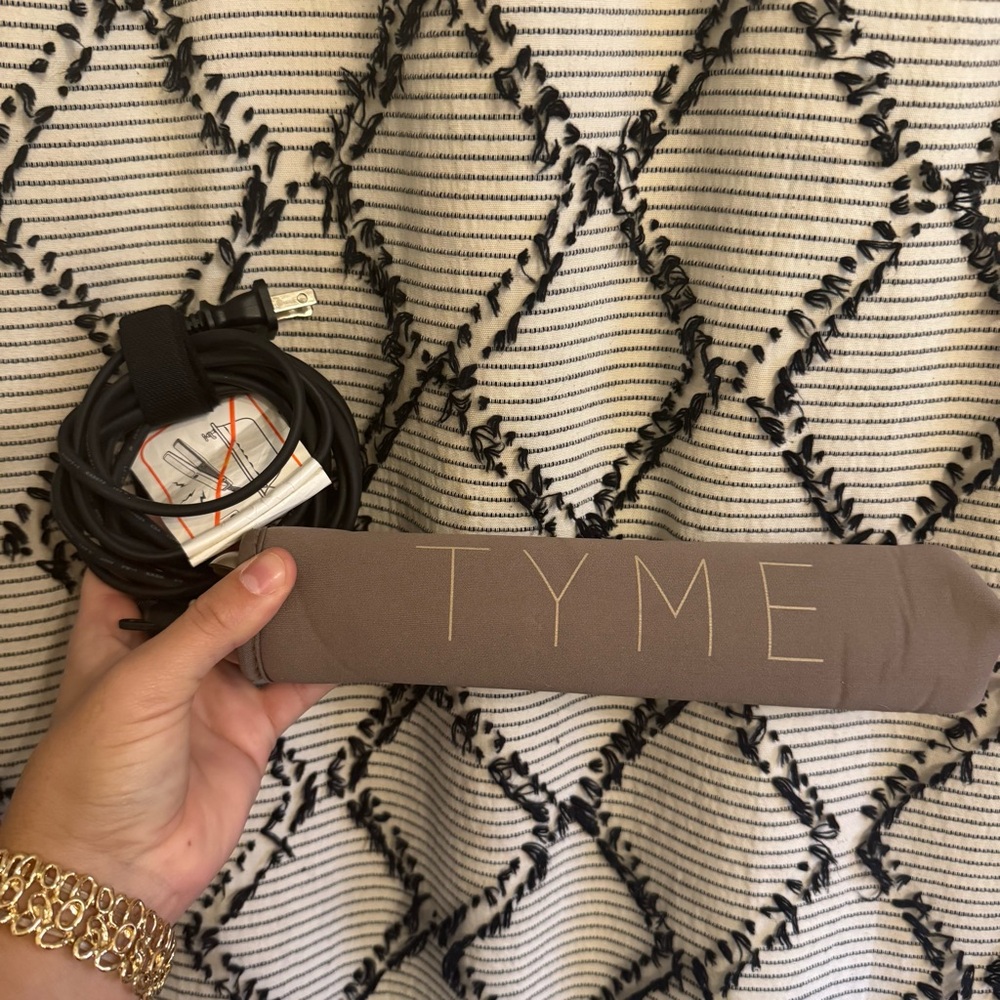 TYME Hair Styling Tool with Tan Case